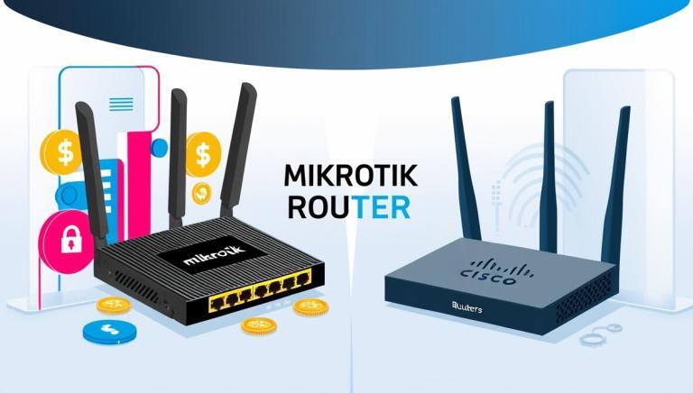 Comparing Cisco and Mikrotik in using Comparing Cisco and Mikrotik in using