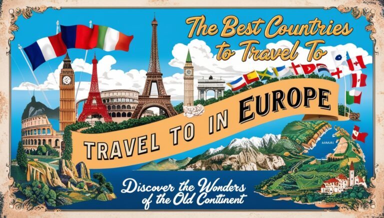 The Best Countries to Travel in Europe The Best Countries to Travel to in Europe
