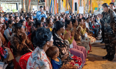 The 18 Cambodian soldiers